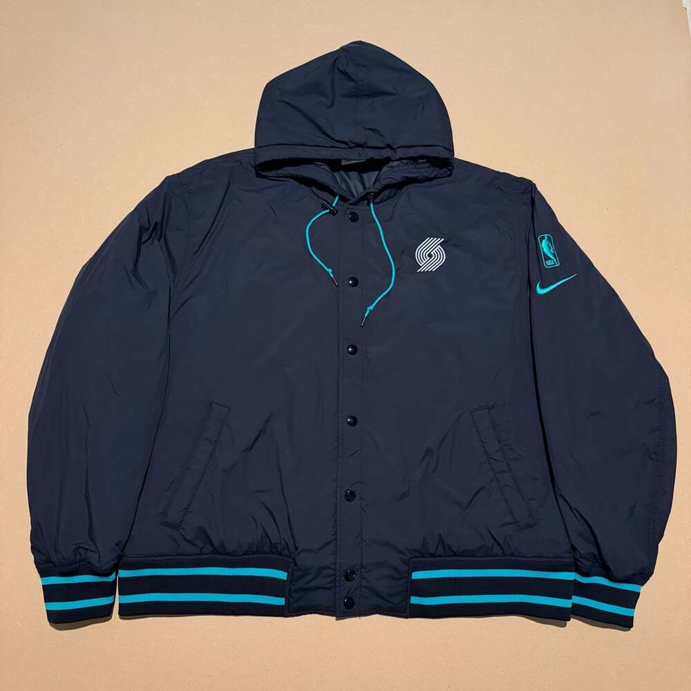 Nike Portland Trail Blazers City Edition PDX Jacket Size XXL Black